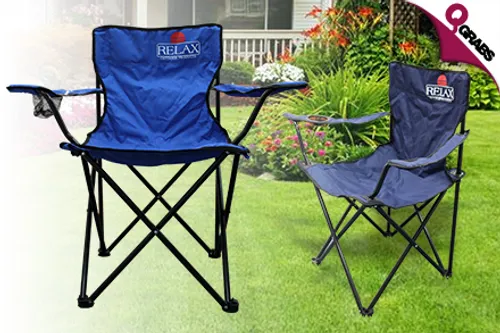 From QR44, Lounge & Relax in the Great Outdoors with Foldable Chairs - Choose from 4 Colors with LIMITED Availability! (Up to QR236 Value)